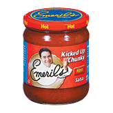 Emeril's&nbsp;&nbsp;kicked up chunky hot salsa Full-Size Picture